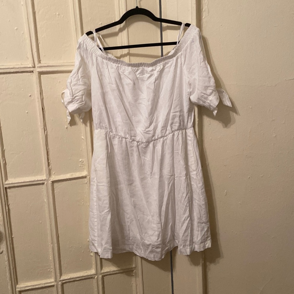 Cotten linen blend dress